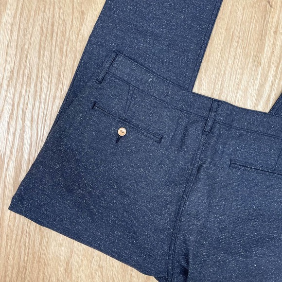 Men's Japan Blue Jeans Blue Japan Donegal Pant Pleated Chino 32 x 28 - Picture 8 of 11